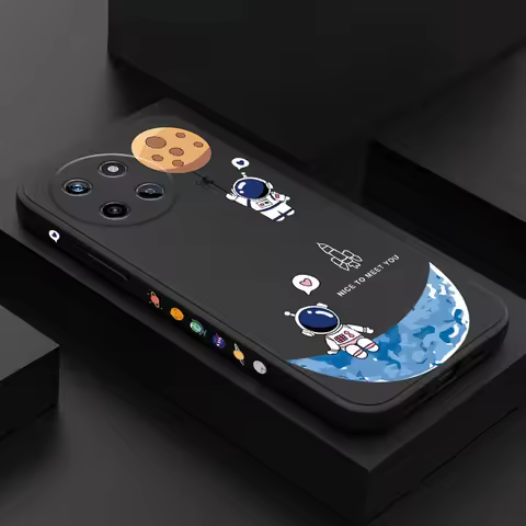 Roving Astronaut Phone Case For OPPO Realme 14 13 12 11 10 9 9i 8 8i 7 Pro Plus C35 C21Y C25Y C25 4G