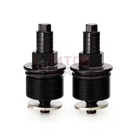 Preload Fork Caps For Honda NSR50 NSR80 NS-1 30mm Hexagonal Adjustable Fork Bolts Black Silver