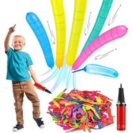 DealsForYou 100 Pack Rocket Balloons Plus 1 Easy To Use Pump Party Pack No Refill Needed Watch Ballo
