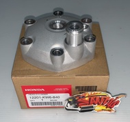 ฝาสูบ NSR-PROARM/N-PRO เดิม สีเงิน แท้เบิกศูนย์(12201-KW6-840)