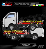 Stiker Bak Samping Pick Up Traga Stiker Vinyl Custom Stiker Variasi All Pick Up Carry / T120ss / Gra