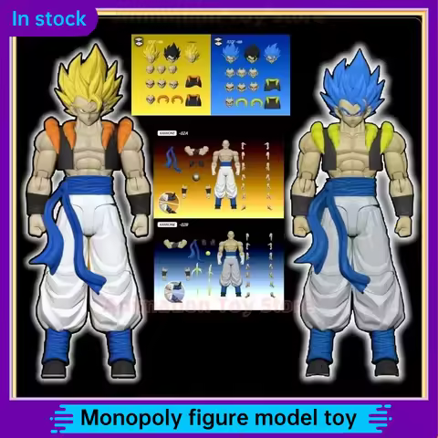 Tonsenarttoys Kamione Dragon Ball Z SHF Super Saiyan SSJ SSJ2 Gogeta Son Goku Trunks Anime Action Fi