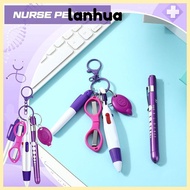 LANHUA Nurse Badge Set, Keychain Lanyard Nurse Pen Pack, Accessories Retractable Portable Nurse Badg