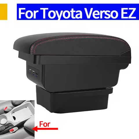 Armrest For Toyota Verso EZ Car Console Storage Box With USB Interior Design Car Accessories