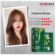 Huang yi Bubble Plant Extract Hair Dye Gentle Ingredient Easy to Dye 泡泡染发剂 Color Dye Shampoo