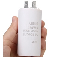 XH  CBB60 5/6/8/10/15/20/25/30/50/100UF450V Capacitor