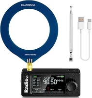 2024 Upgraded ATS-25AMP V4.17 Portable Shortwave Radio with Frequency Spectrum Scanning FM AM SSB DI