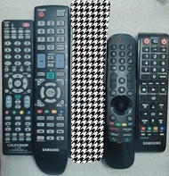 多款電視遙控器 Samsung, Sony, LG