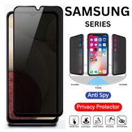 LAYAR Tempered Glass Privacy Samsung A04 A03S A02S A03 Core A04E A04S A06 A14 A17 A70 A22 F42 M14 F1