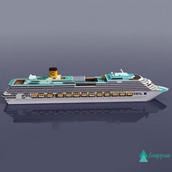 tooppoo] Cruise Ship Paper Model Cruise Ship 3D Paper Model DIY Puzzle Manual Papercrafts Toy new