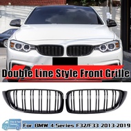 XVIP Diamonds Style Front Bumper Racing Grill For BMW 4 Series F32 F33 F36 M3 F80 M4 F82 12-19 Dual-