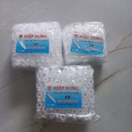 Pack of 100 plastic millet, green-bearded millet - gray-bearded millet