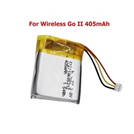 For Rode Go II 2 GOII GO2 Wireless Microphone Batterie Accumulator Replaces 405mAh Battery