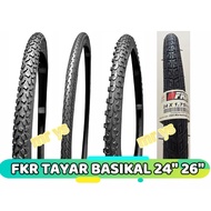 FKR Tayar Basikal Saiz Standard (24" ,26" , 27.5” &amp; 29" inci basikal )  [ Mountain Bike , City Bike , Senaman Basikal ]