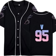 Quick Shipping * Baseball Shirt Baseball Jersey Korean Baseball Jersey BTS BTS Baseball Jersey Serie
