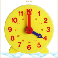 Learning Student Learning Clock for Time Teacher Gear Clock 4 Inch 12/24 Hour