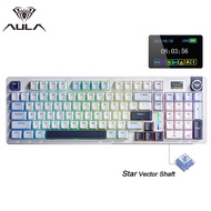 AULA S98pro Wireless Mechanical Keyboard Three Mode Gasket RGB Hot-swap Esports Gaming Keyboard with