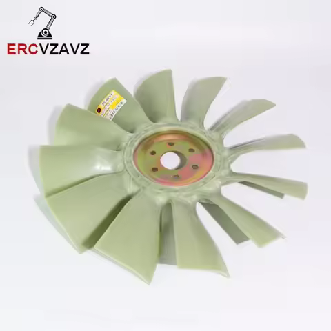 4D95 12 Blades Diesel Engine Fan Cooling Radiator Fan Blade For Komatsu PC60-6 PC60-7 PC100 PC60 PC1
