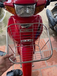 Rổ Trước Inox 10Ly Dày Dành Cho Xe Wave Lớn Wave Nhỏ rổ đa năng