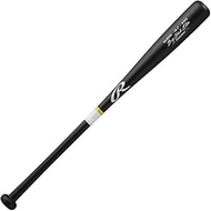Rawlings BRJW5DK Soft Junior Big Stick Elite Baseball Wooden Bat, Matte Black, 29.9 inches (76 cm), 
