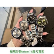精選好物高品質浪琴康卡斯潛水系列 水鬼 黑水鬼 浪琴石英錶 深海征服者 三珠式精鋼錶帶 精准走時 男士商務手錶