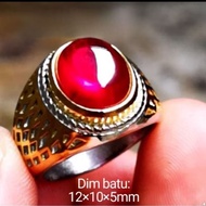 TOP QUALITY A3 GENUINE KING RUBY GEMSTONE RING