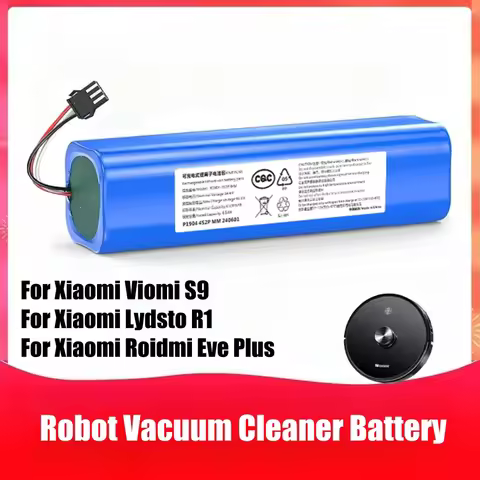 14.4V 6500mAh Li-ion Battery for Lydsto R1,Roidmi Eve Plus ,VIOMI S9 Proscenic M7 MAX, M7 Pro,M8 Pro