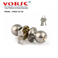 VORSC Door Knob Entrance lockset Heavy Duty with 3 keys