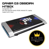 Genuine QANBA Q3 OBSIDIAN HITBOX Wireless Arcade Joystick Controller PS3 PS4 Xbox 360 PC Android Nintendo Switch