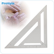 Speed Triangle Angle Protractor Woodworker Ruler Tool Metal