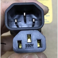 Power cable iec output C13 to C14 thick cable Alsi copper 1.5mm 50Cm