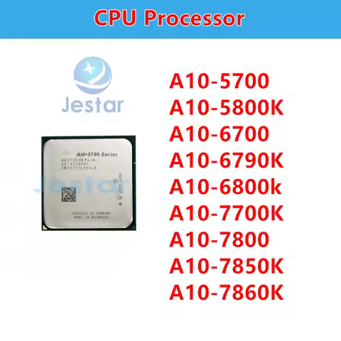 A10-5700 A10-5800K A10-6700 A10-6790 A10-6800K A10-7700K A10-7800 A10-7850K A10-7860K Socket FM2 Qua