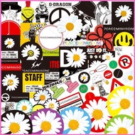 HK2 61PCS/Set G-DRAGON Stickers Little Daisy Graffiti Luggage Guitar Waterproof Decoration HK2