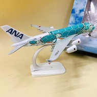 Máy Bay Airbus A380-800 ANA (All Nippon Airways) Livery "Flying Honu" Tỷ Lệ 1:400