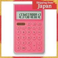【Direct from Japan】
Asuka Pink Calculator with Protective Cover C1241P