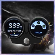 (V L A O)1PC Motorcycle LED Digital Dashboard Parts Tachometer Speedometer Gauge for CG125 Replaceme