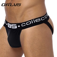 [ORLVS]y Underwear Men Mesh Breathable y Jockstrap Comfortable Underpants U Pouch BS139