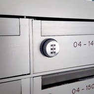 Airbnb Homestay Mail Lock Password Lock Mailbox Lock Dial 3 Digit Lock Rust Proof Anti-Theft Zinc Al