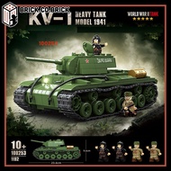 Tank KV-1 World War II Tank Assembly Toy KV-I Heavy Tank Model 100253