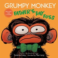 Grumpy Monkey Father's Day Fuss (Hardcover)/Suzanne Lang [Sanmin Online Bookstore]
