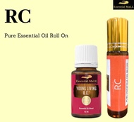 RC Roll-On Essential Oil 10ml / Flu / Runny Nose / Resdung / Selesema / Natural Vicks / Young Living