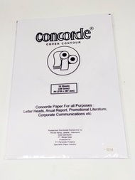CONCORDE COVER CONTOUR A4 220GRAM 80244