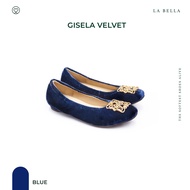 LA BELLA รุ่น GISELA VELVET - BLUE