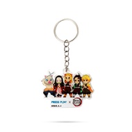 [PRESS PLAY x DEMON SLAYER] Demon Slayer Acrylic Keychain