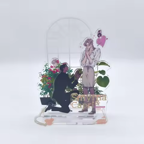 Smyrna and Capri Acrylic Stand BL Yaoi Manhwa Acrylic Standee Anime Collectible Gift Desk Decor