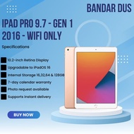 Ipad Pro 9.7 2016  inch 32GB 128GB Second
