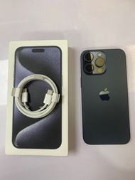 99%New iPhone 15 pro max 512GB 藍色 香港行貨 電池95%  全套有盒 有配件 自用首選超值