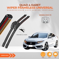 Honda Civic Fc Premium Quad Wiper Blades One Pair RightKiri