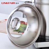 K-88/Linkfair（LINKFAIR）304Stainless Steel Pot Cover Visual High Arch Pot Cover28cm Stainless Steel Glass Wok Lid HYA3