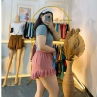 SHORTS. HOT PANTS / HOT PANTS RUFFLE CRINKLE